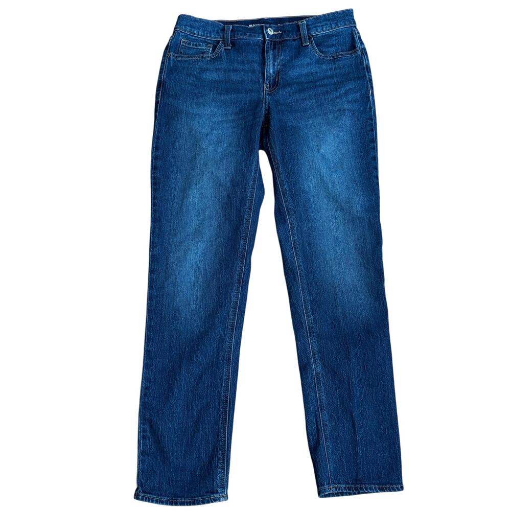 Old Navy Size 4 WOW Boyfriend Jeans Mid Rise Aster Wash